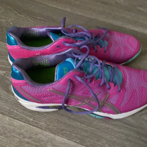 Asics size 12 running shoe purple - Picture 4 of 7